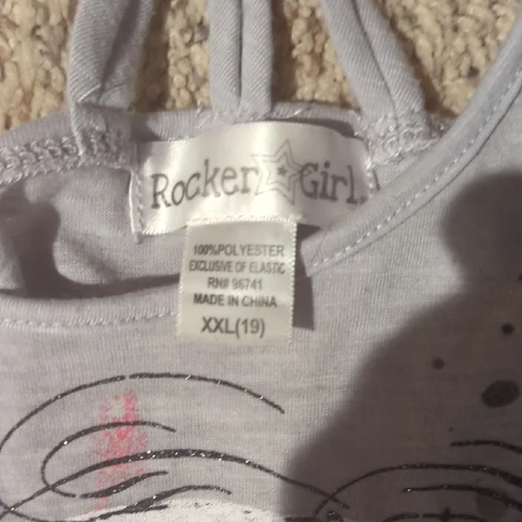 Women's Gray Graphic Tank Top - Picture 2 of 11